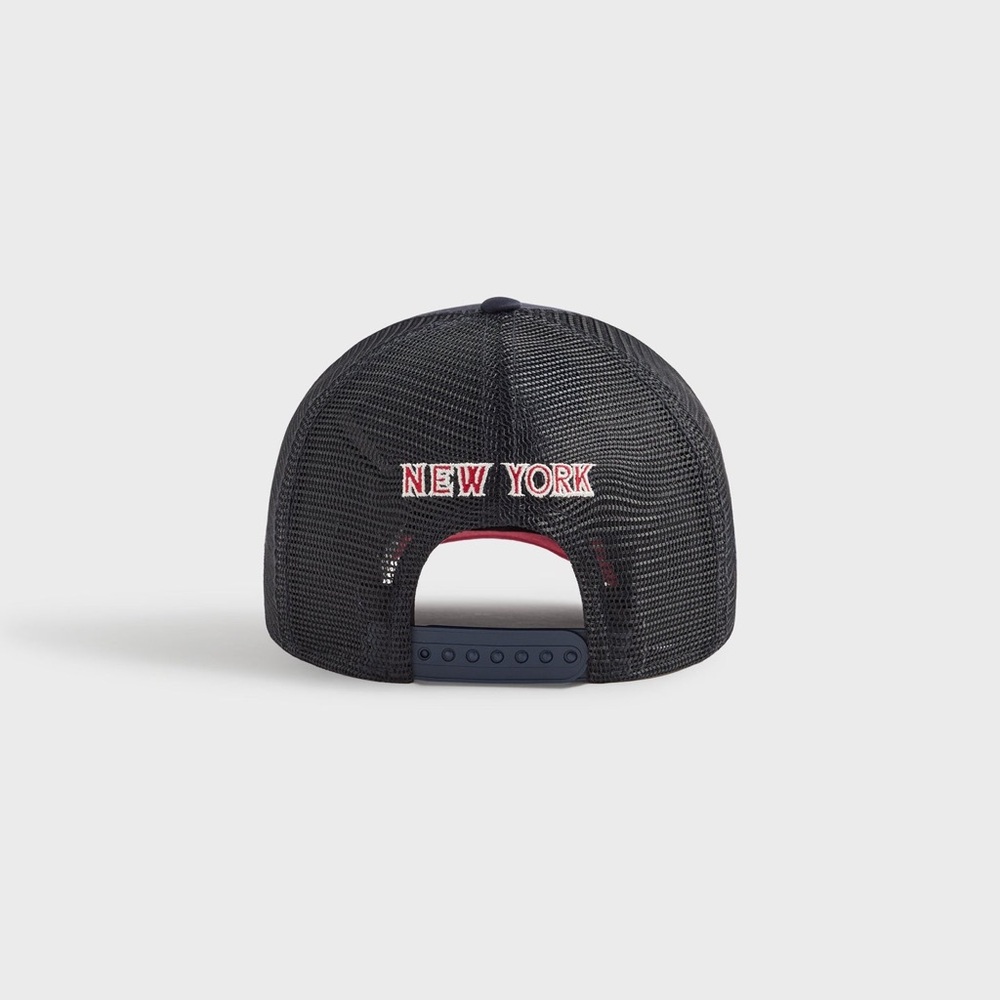 Kith & New Era for the New York Knicks 9FORTY MS Trucker Snapback Hat Nocturnal - Picture 3 of 11